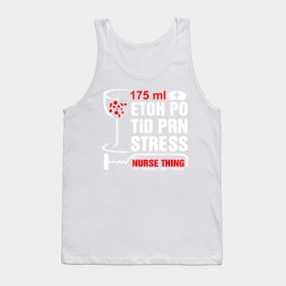 It's Nurse Thing T-Shirt Funny Registered Nurse Saying Quote Tank Top
